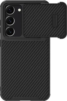 Pouzdro na mobilní telefon Nillkin Synthetic Fiber S pro Samsung Galaxy S23 černé