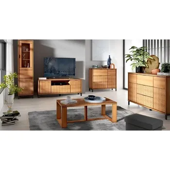 Obývací stěna Obývací pokoj Fonti dub karamelový, sestava A