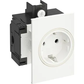 Elektrická zásuvka OBO Bettermann 6121004 přístrojová zásuvka (š x v) 73 mm x 82 mm 1 ks bílá