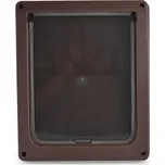 Dvířka Bentech pro psy a kočky hnědá - L