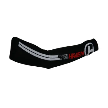 Cyklistické návleky Rukávky HAVEN SOFTIES black/white