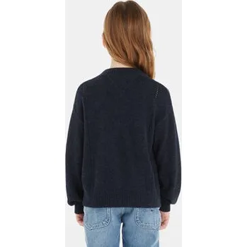 Pánský svetr Tommy Hilfiger Svetr Essential KG0KG07801 Tmavomodrá Regular Fit 14Y