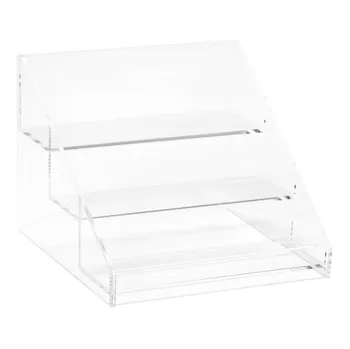 Organizér na kosmetiku Stojan na laky na nehty 14,7 x 12,5 x 11,3 cm transparentní