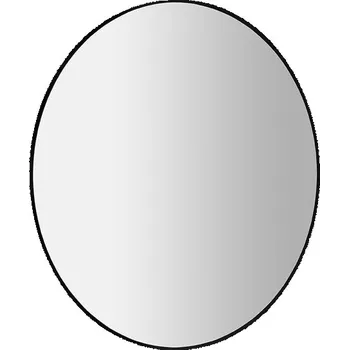 Zrcadlo Sapho Sharon Zrcadlo s LED osvětlením 80 cm, černá mat, E28904CI