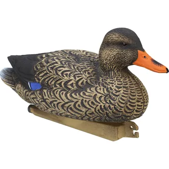 Lovecká vábnička SOLOGNAC Balabán divoká kachna 100 samička BÉŽOVÁ|ORANŽOVÁ|ČERNÁ