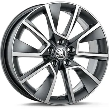 Alu kolo ŠKODA AUTO Braga antracit 7x18 5x112 ET45