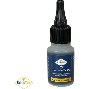 Čistící a mazací přípravek na zbraně Gun Tuning 2 v 1, 25ml kapátko, SchleTek