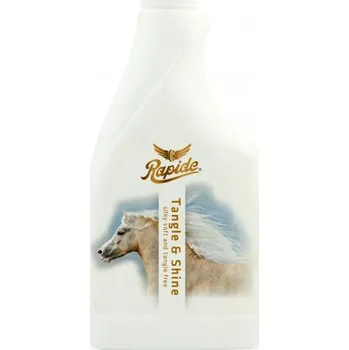 Kosmetika pro koně Rapide Lesk na srst a hřívu Tangle and Shine 500 ml
