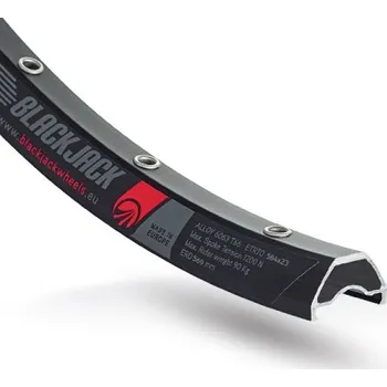 Zapletené kolo RÁFEK BLACK JACK 27.5" READY23 ČERNÝ 32DĚR