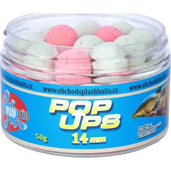 Boilies Splashbaits Pop Up Černý Pepř 14 mm 50 g
