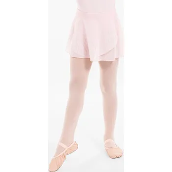 DOMYOS Dívčí baletní zavinovací sukénka růžová 8 LET RŮŽOVÁ