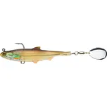 CAPERLAN Nástraha Shad s lopatkou Roachspin 70 Gardon ŠEDÁ