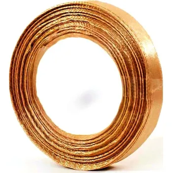 Stuha Stuha saténová 10 mm/1 m - karamelová