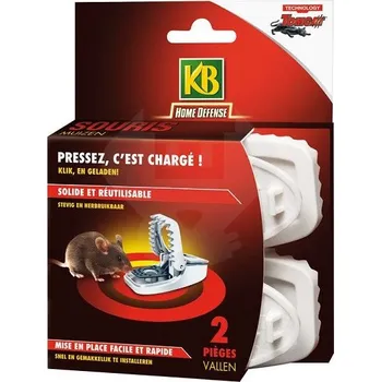 Hubení hlodavce Ostatní Past na myši Home Defense - 2ks