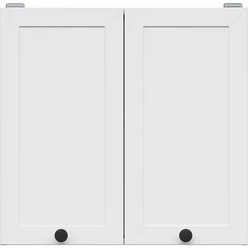 Šatní skříň Brwcz JUNONA RAMKA G2D/60/57 bílá/bílá / 3BAL/***