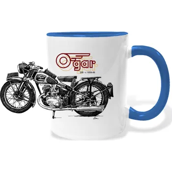 Hrnek - Ogar 250 r. 1934 - 49 Barva: Modrá