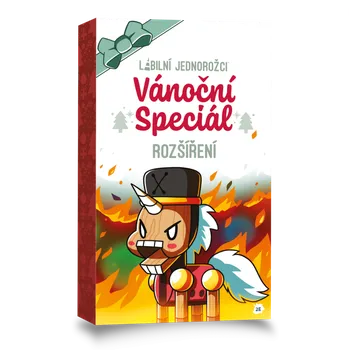 Desková hra Blackfire CZ (Asmodee Czech Republic) Labilní jednorožci: Vánoční speciál