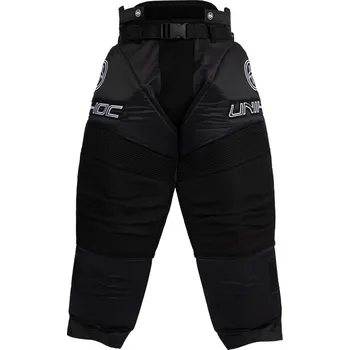 Brankářské florbalové kalhoty Unihoc Goalie pants INFERNO all black senior