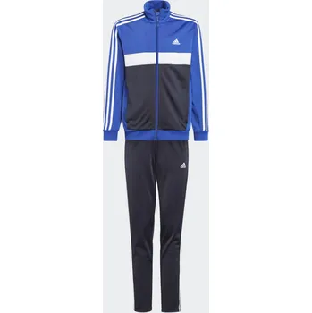 Pánské oblečení Dětská Tepláková souprava ADIDAS U 3S TIBERIO TS IB4108 – Tmavě modrá 176