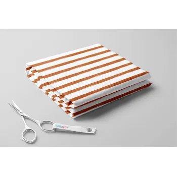 Softshell zimní, Vodorovné pruhy široké Barva: Oranžová