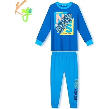 CHLAPECKÉ PYŽAMO modrá Kugo MP3782