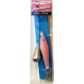 Umělá nástraha DECATHLON Návazec na lov sépií a kalmarů 1 hybridní