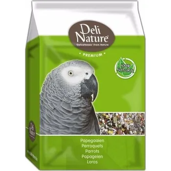 Krmivo pro ptáka Deli Nature Premium Parrots velký papoušek 3 kg