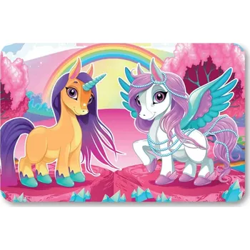 prostírání JÍDELNÍ PODLOŽKA - PROSTÍRÁNÍ Unicorn Jednorožci duha