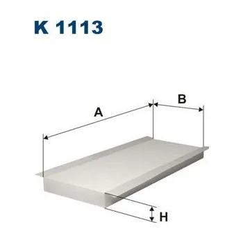 Auto-moto Filtr, vzduch v interiéru FILTRON (K1113)