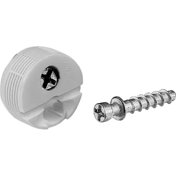 Nábytkové kování Blum Spojovací kování se šroubem na korpus / Bílá