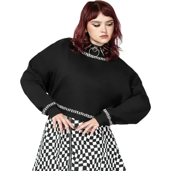 Dámská mikina mikina bez kapuce dámské - Fright N Terror - KILLSTAR - KSRA009169 - XL