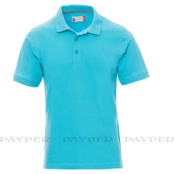 pracovní tričko Pánská polokošile Payper VENICE Barva: Modrá Atolová, Velikost: 4XL