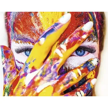 Obraz Obraz na plátně CAGI 80x116 cm Oči Colors