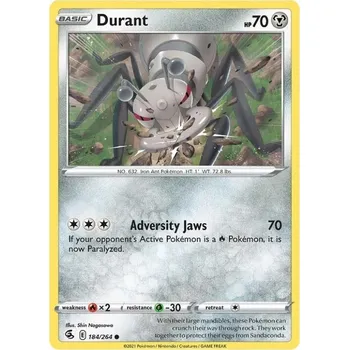 Sběratelská karetní hra Pokémon karta Durant 184/264 - Fusion Strike