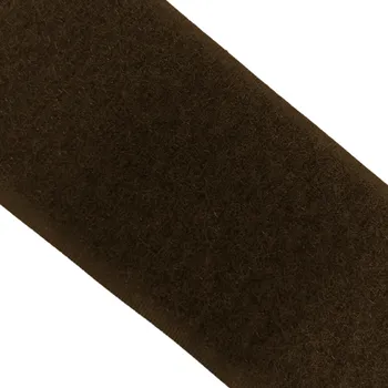 Výstražná páska Našívací suchý zip, cena za 1 m, smyčka, hnědá šířka: 25mm