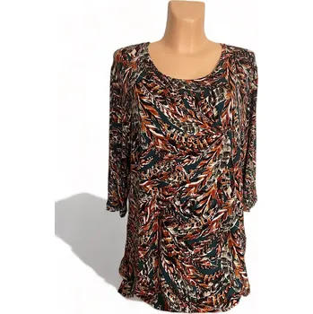 Dámská tunika Halenka DROBIŠA, Barva Jako na obrázku, Velikost XL 44, Materiál 96% Viskoza 4% Lycra