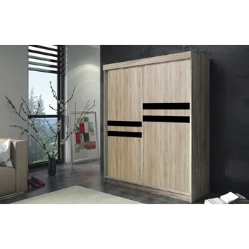Šatní skříň ARK Šatní skříň ASTRA, Dub Sonoma 150 cm