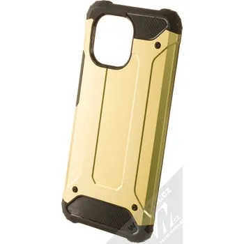Pouzdro na mobilní telefon 1Mcz Armor odolný ochranný kryt pro Xiaomi Mi 11 zlatá černá (gold black)