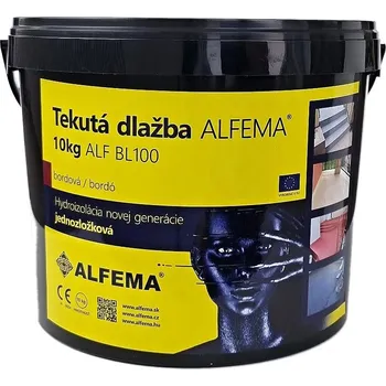 Tekutá dlažba ALF BL100 bordó 10 kg