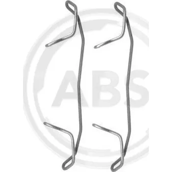 Brzdový kotouč Sada prislusenstvi, oblozeni kotoucove brzdy A.B.S. (1123Q)