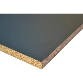 Dřevotřísková deska ASKO a.s. Deska formátovaná LDTD Černá perlička, bez hrany, 18x698x1398mm