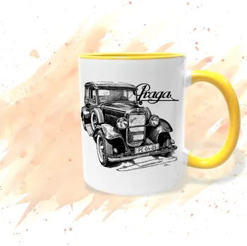 Hrnek - Praga Piccolo Barva: Žlutá