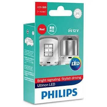 Autožárovka Philips Ultinon Led 11498ULRX2 PR21W BA15s 12V 2,7W