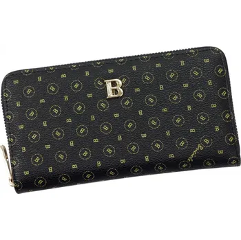 Peněženka Briciole praktická černá dámská peněženka s motivem