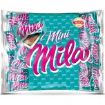 Oplatky MILA řezy MINI 100x 10 g - smetanová oplatka s polevou - VELKÉ BALENÍ 100 ks (originální česká polomáčená smetanová oplatka / varianta MINI 18 ks mini oplatek (jednotlivě balené) / big bag 100 ks)