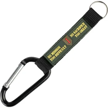 Karabina s klíčenkou Fostex Red One - černá-olivová