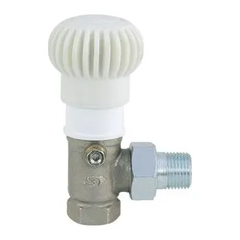Ventil SLOVARM VE-4523A kohout radiátorový 3/4", rohový, závitový, voda, mosaz