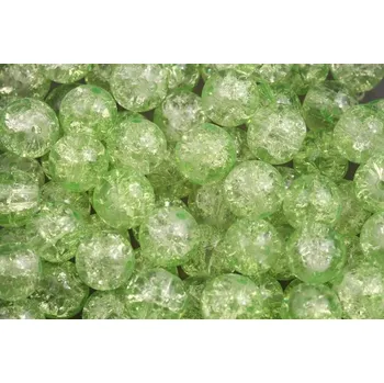 Dětské navlékací korálky Praskané kuličky č.11 - 8mm