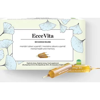 Přírodní produkt GINKGO (Jinan) BIO extrakt tekutý 20x15ml | ECCE VITA