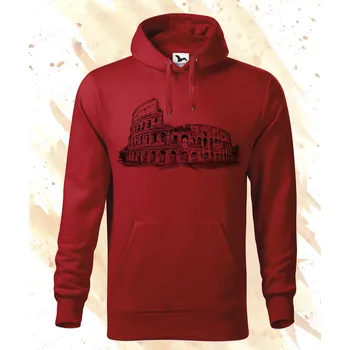 Dámská mikina Mikina - Coloseum Barva: Červená (07), Velikost: XXL, Střih: Dámské